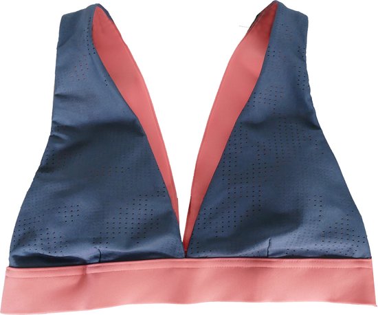 Nike Swim Optic Camo V-Back Bikinitopje sneldrogend, verborgen sluiting