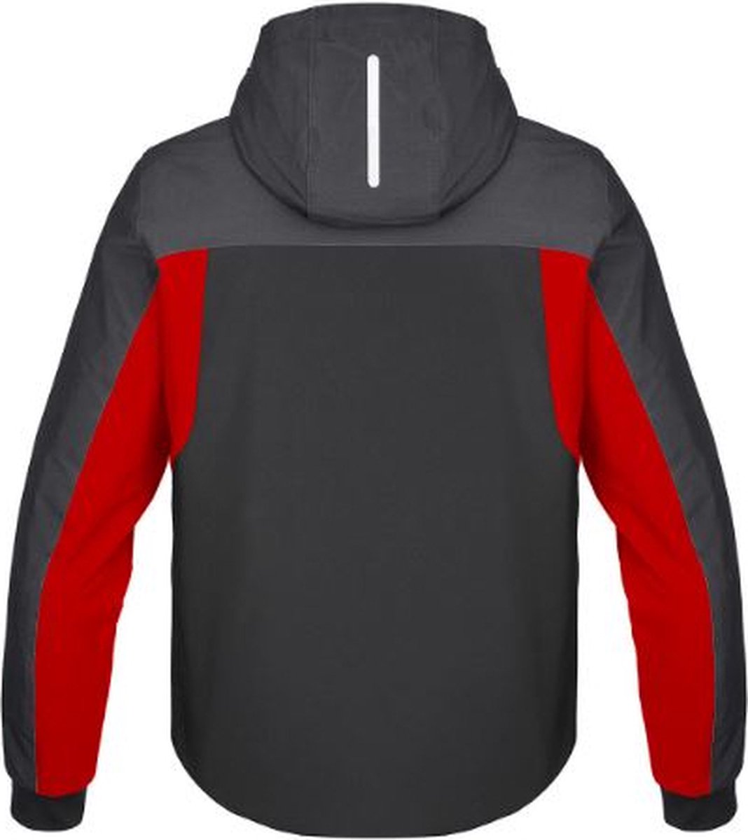 Spidi Hoodie H2Out II Black Anthracite Fluo Red XL - Maat - Jas