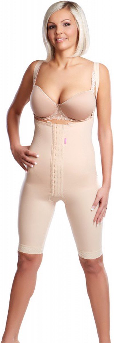 Goedkoopste LIPOELASTIC VF Variant Lipopanty tot boven de knie met haaksluiting L zwart