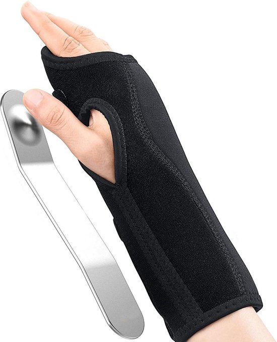 Foto: U fit one 1 stuk beide polsbrace beide carpaal tunnel syndroom wrist wraps polsbandage wrist support rsi pols ondersteuning versteviging polssteun polsbeschermer fitness golf