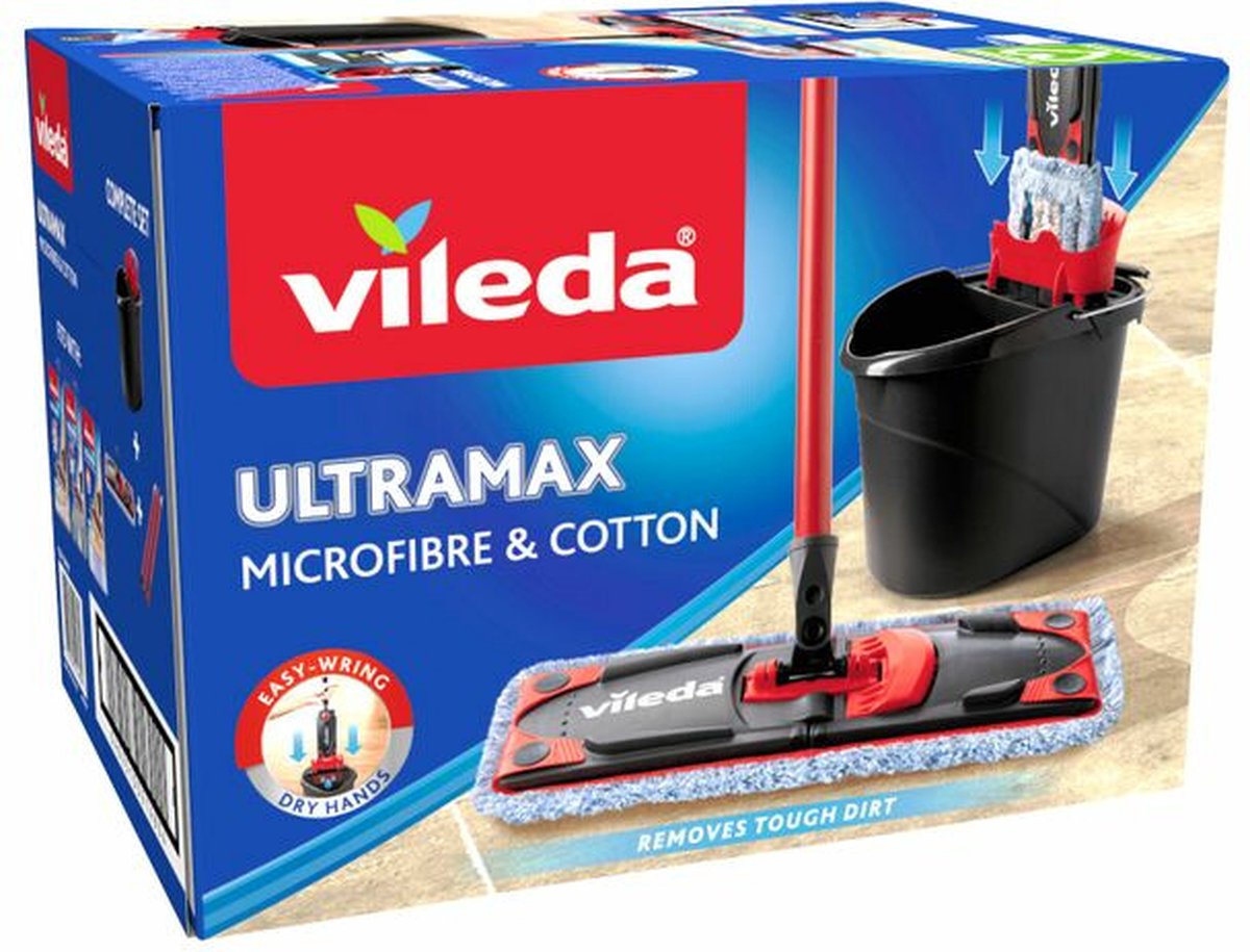 Vileda Recharge UltraMax, paquet de 2, convient à tous les