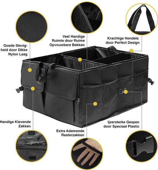 Olmitos Organizer per Auto Multicolor | Kidinn