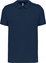 Herensportpolo 'Proact' met korte mouwen Navy - XXL