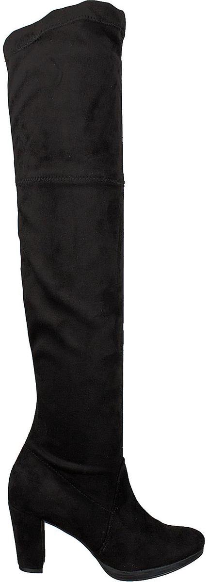 Omoda Dames Overknee Laarzen K782 - Zwart - Maat 39 | bol.com