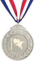 Akyol - nederland medaille zilverkleuring - Piloot - toeristen - nederland cadeau - beste land - leuk cadeau voor je vriend om te geven
