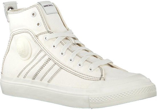 Diesel Heren Sneakers S-astico Mid Lace Men - Wit - Maat 44 | bol