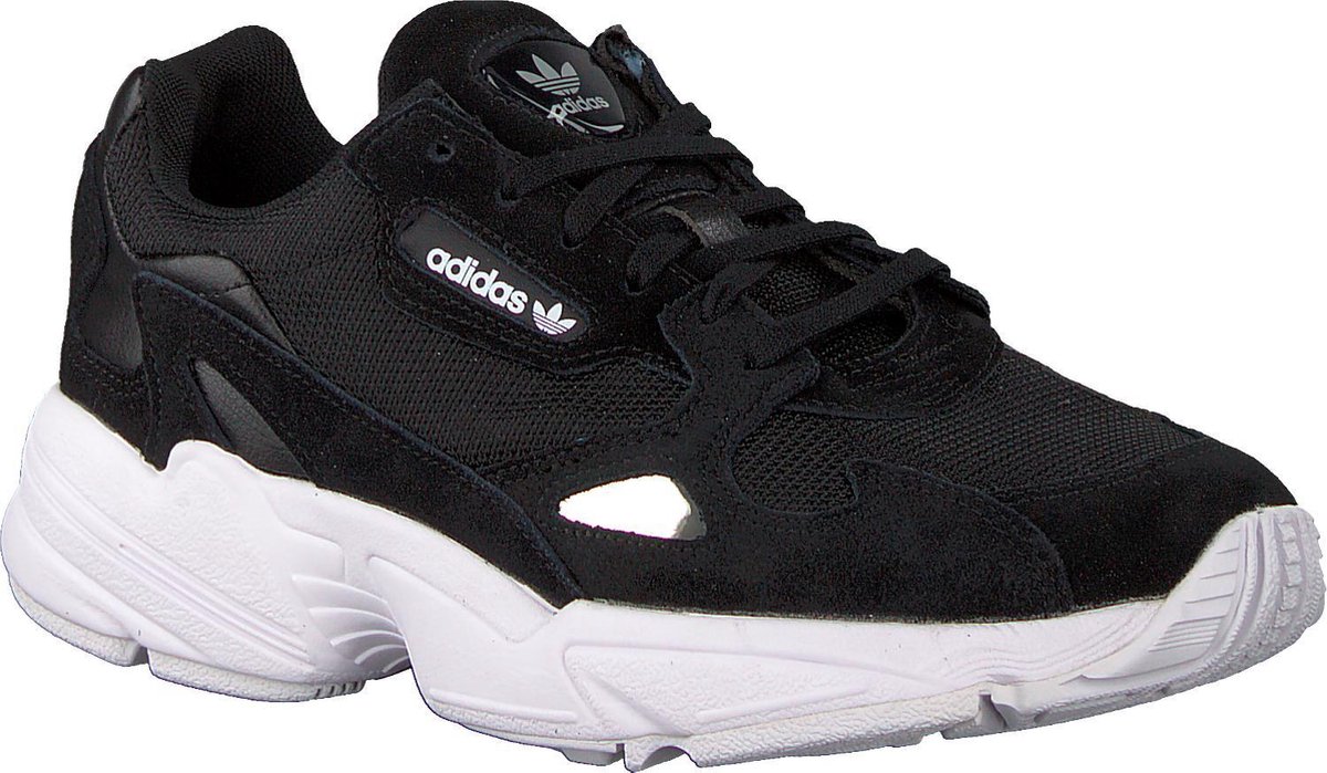 adidas Falcon Dames Sneakers - Core Black/Core Black/Ftwr White - Maat 37  1/3 | bol.com