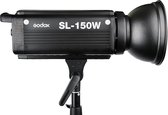 SL-150W LED Videolamp 7200 Lux 16.000 Lumen CRI-waarde 93 Kleurtemperatuur 5600K Dimbaar incl. Afstandsbediening