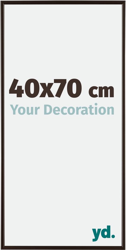 Cadre Photo Votre Décoration Evry - 40x70cm - Anthracite