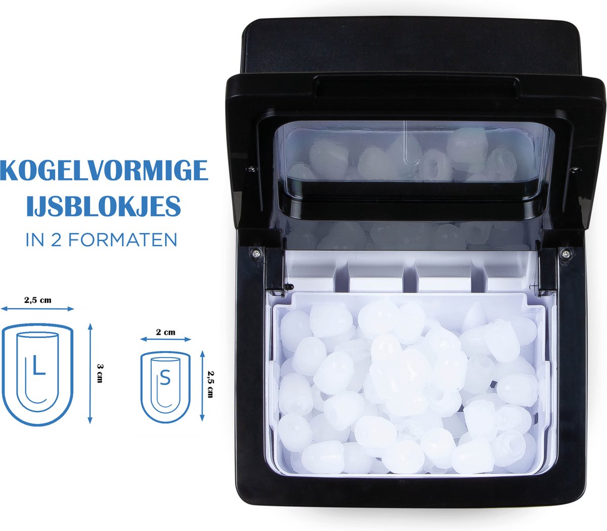 PRIMO PR403IB IJsblokjesmachine IJsblokmaker Met IJsschep Kleine primo-pr403ib-ijsblokjesmachine-ijsblokmaker-met-ijsschep-kleine