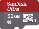 SanDisk Ultra Micro SDHC 32GB - met adapter