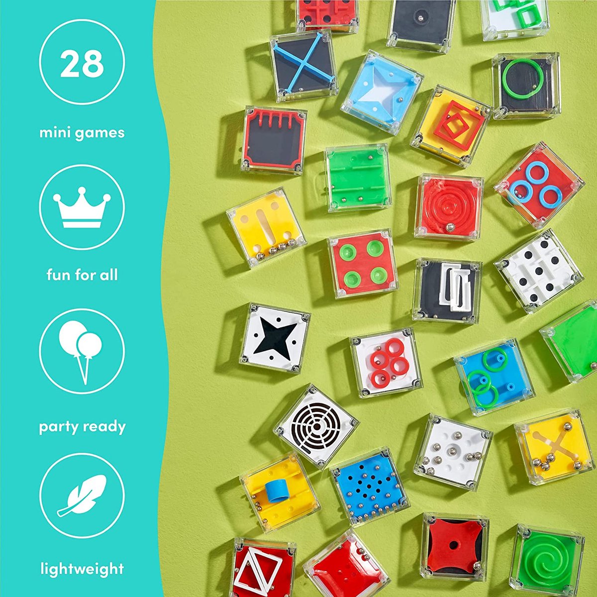 The Twiddlers – 28 Mini Puzzels – Geduldspelletjes voor Kinderen – Multipack voor Kinderfeestjes, Traktaties & Uitdeelcadeautjes — afbeelding 4