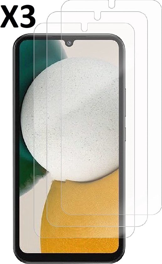 Screenprotector geschikt voor Samsung Galaxy A34 - Gehard Tempered Glass - 3 Stuks