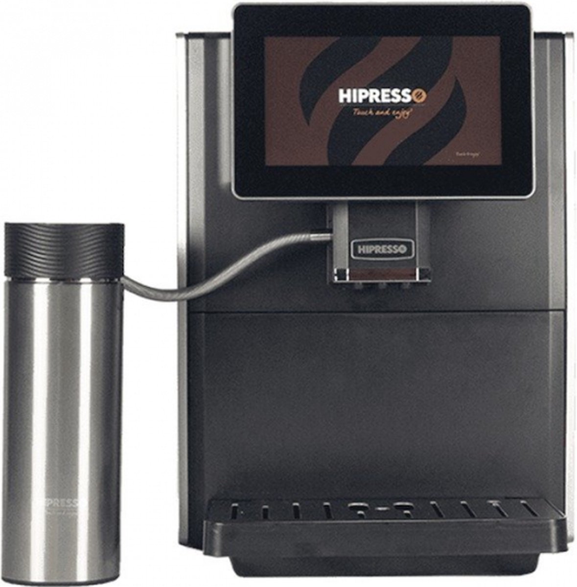 Hipresso Super-automatic Espresso Coffee Machine -Large 7 Inches HD TFT  Display