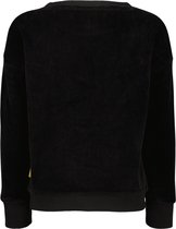 vingino Velvet ruffle sweater zwart | Naila | Vingino 98