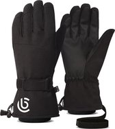Ski handschoenen - Zwart - Maat M