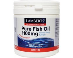 Lamberts Pure Visolie 1100 mg - 180 Capsules - Visolie - Voedingssupplement