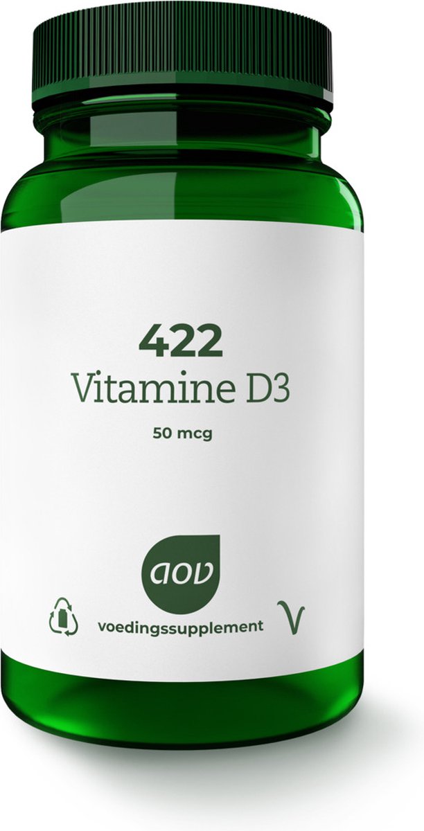 Goedkoopste AOV 422 Vitamine D3 - 120 tabletten - Voedingssupplement