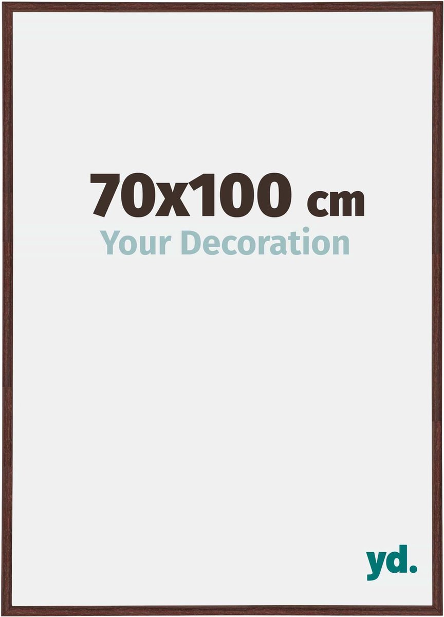 yd. Your Decoration - Fotolijst 70x100 cm - Kunststof - Bruin - Annecy
