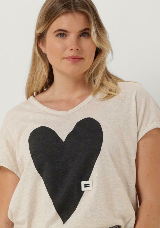 10days Tee Heart Tops T shirts Dames Shirt Wit Maat XS bol