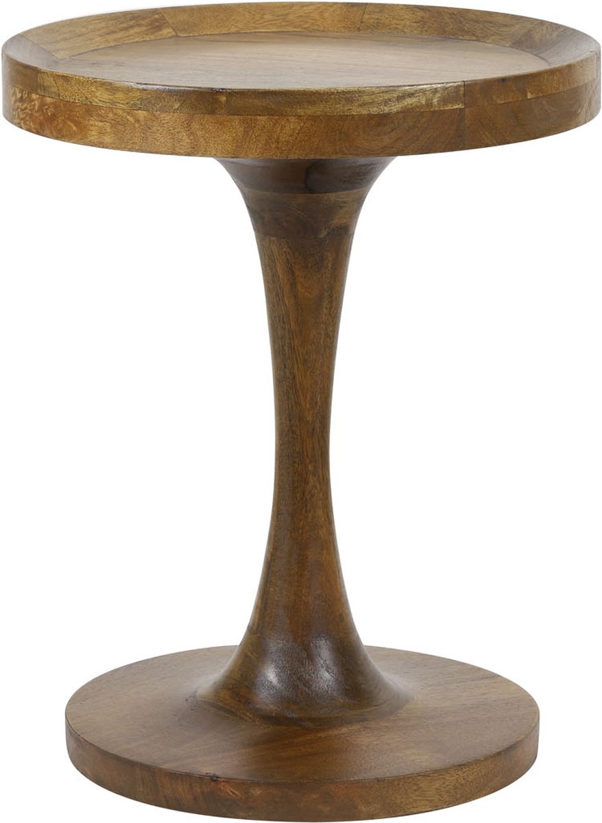 Bijzettafel Joekon - Hout - Ø40cm - Modern