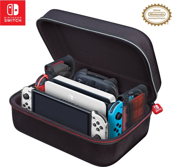 Game Traveler Nintendo Switch Opbergtas - Consolehoes - Zwart | bol