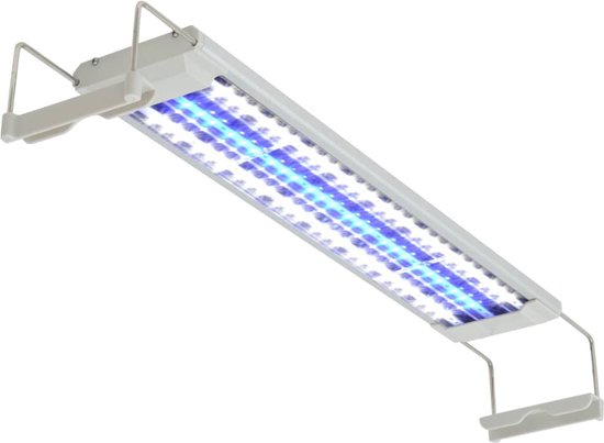 anders Odysseus Dertig vidaXL Aquarium LED-lamp 50-60 cm aluminium IP67 | bol.com