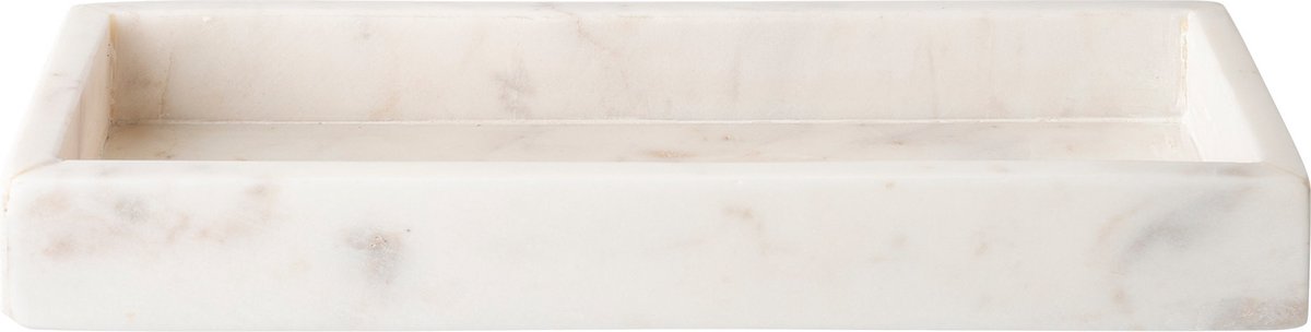 Wellmark Marble tray schaal 30x12x3.5cm Marmer Wit