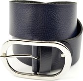 XXL Belts Damesriem Jeans 1647 - Blauw - 125 cm