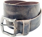 Kidzzbelts Jongenskinderriem JeansVintage 1648 - Bruin - 65 cm