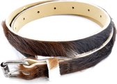 Kidzzbelts Meisjesriem JeanskinderriemSmalle 1494 - Koehuid - 75 cm