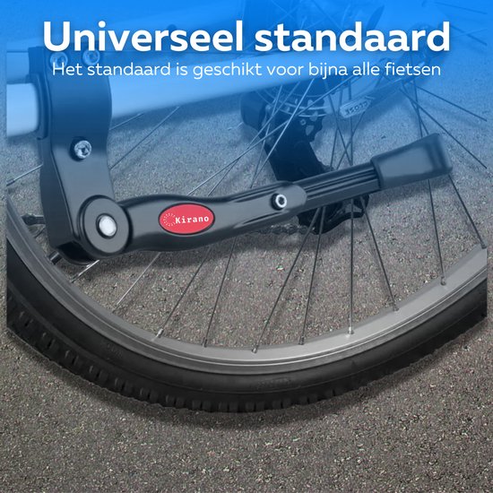 Kirano Fietsstandaard - Mountainbike Standaard Zijstandaard Fiets Universeel... | bol.com