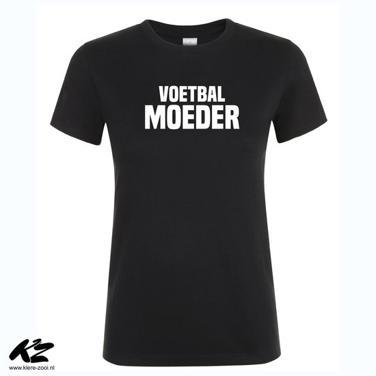 Klere-Zooi - Voetbalmoeder - Dames T-Shirt - M