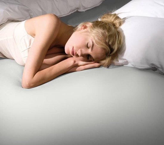 Drap-housse pour surmatelas Bella Donna La Piccola - blanc laine-0114 160x200