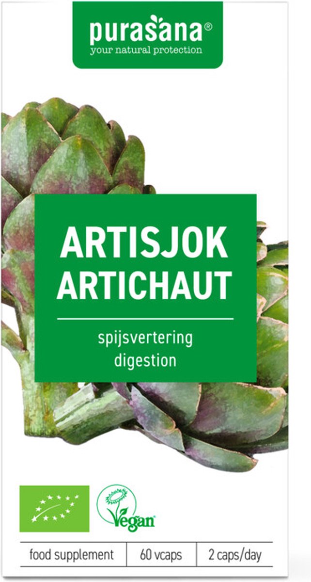 Goedkoopste Purasana Artisjok Extract 300 mg 60 vegacapsules