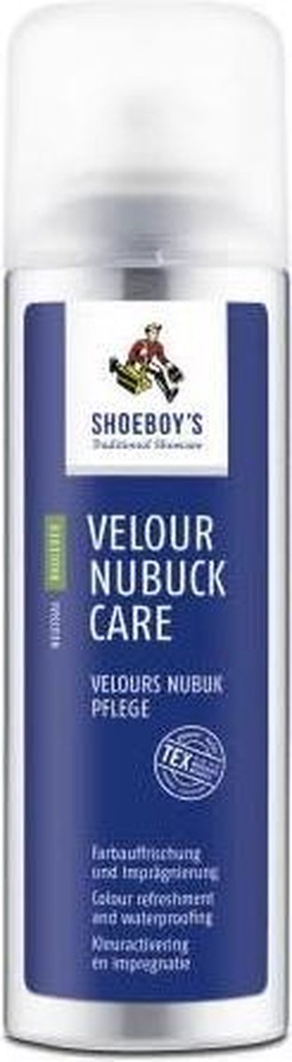 shoeboy's suede-nubuck spray - zwart