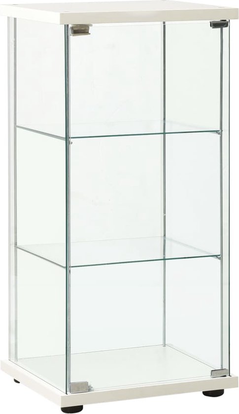Furniture Limited - Vitrinekast glas wit | bol.com