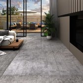 Bol.com Furniture Limited - Vloerplanken zelfklevend 521 m² 2 mm PVC betongrijs aanbieding