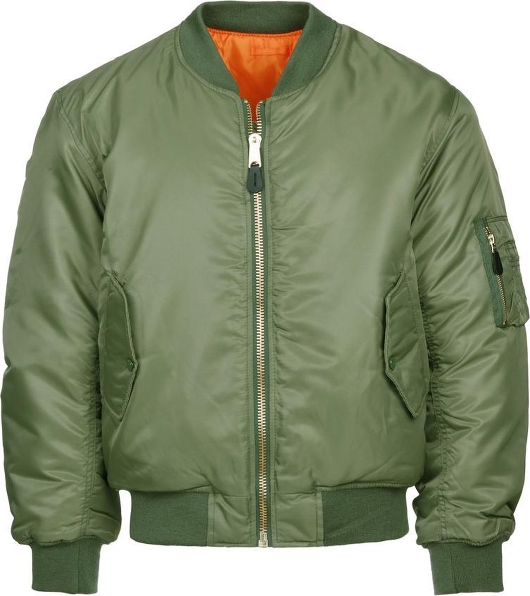 Fostex Garments MA-1 Bomber Jack Heren Jas - Maat M