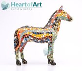 Barcino design mozaiek beeld paard