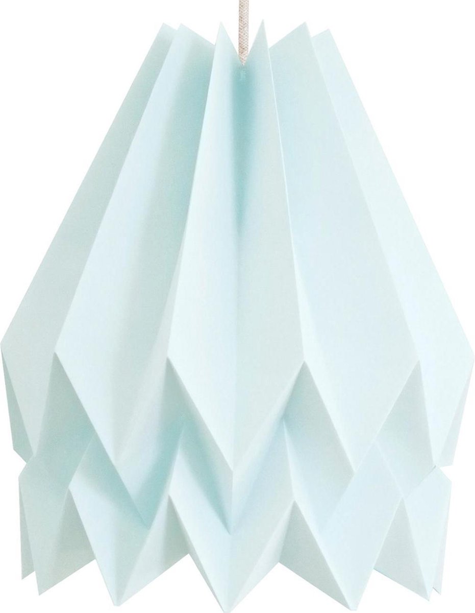 Ongekend bol.com | Orikomi Origami lampenkap - Papier - Ø 45 cm - Mint DI-35