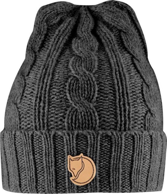 Fjallraven Braided Knit Hat - Muts - Grijs | bol.com