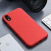 Starry Series Shockproof Straw Materiaal + TPU beschermhoes voor iPhone XR (rood)