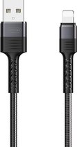 JOYROOM S-M363 1.2m 2.4A King Kong-serie USB naar 8-pins snel opladen & datakabel, voor iPhone XR / iPhone XS MAX / iPhone X & XS / iPhone 8 & 8 Plus / iPhone 7 & 7 Plus / iPhone 6
