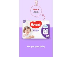 Huggies - Luierbroekjes - Ultra Comfort - Maat 4 - Small Pack - 36 stuks - 9/14 KG