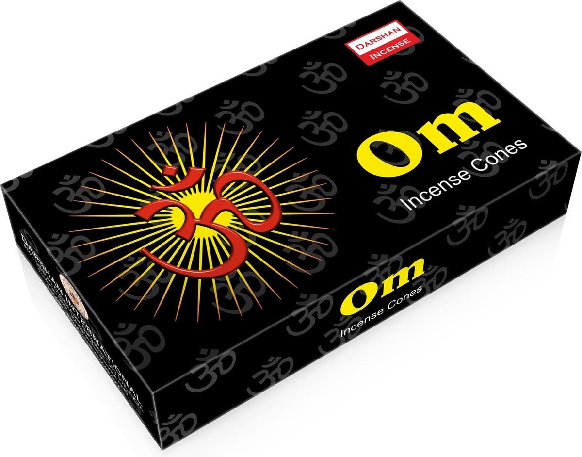Darshan Wierook Kegels Om (12 pakjes met 12 kegels)