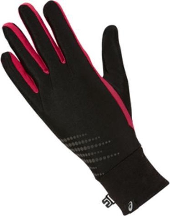 Plak opnieuw vertaling Obsessie Asics Basic Performance Hardloop Handschoenen Hardloophandschoenen - Unisex  - zwart/roze | bol.com