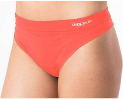Underun - Hardlopen - Sportondergoed - Hardloopondergoed - Sportonderbroek - Vrouw String - Oranje - S