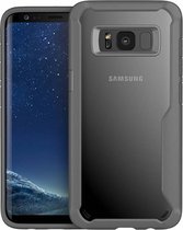 Samsung Galaxy S8 Plus - Soft TPU Bumper Case - Grijs / Transparant