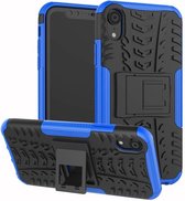 iPhone XR hoes - Schokbestendige Back Cover - Blauw